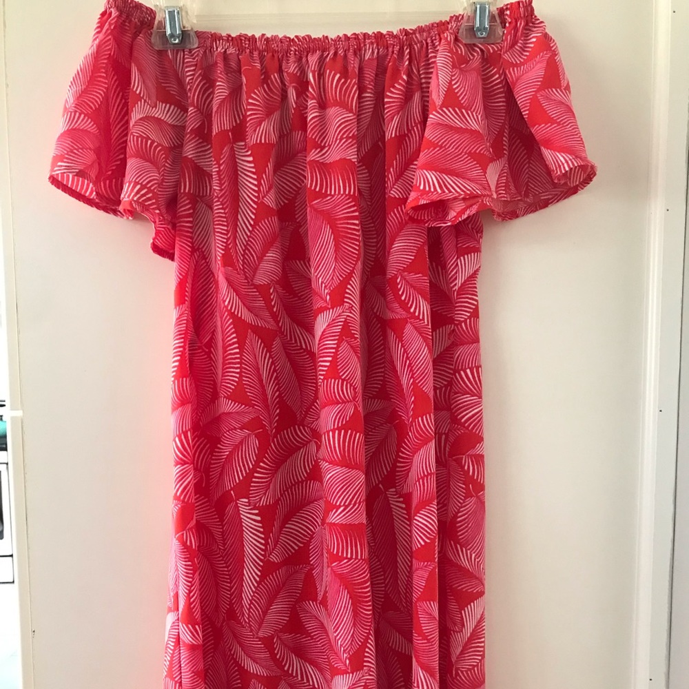 Off the shoulder dress
